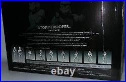 Star Wars Stormtrooper Two Pack 1/10 Scale Pre-painted Model Kit By Kotobukiya
