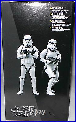 Star Wars Stormtrooper Two Pack 1/10 Scale Pre-painted Model Kit By Kotobukiya