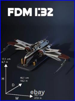 Star Wars The Clone Wars Arc 170 Star Fighter Custom 3d Model Kit 27