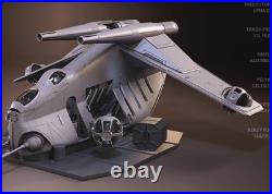 Star Wars The Clone Wars Laat I Gunship 1/32 Scale Custom 3d Model Kit Over 20