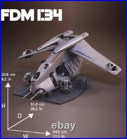 Star Wars The Clone Wars Laat I Gunship 1/32 Scale Custom 3d Model Kit Over 20