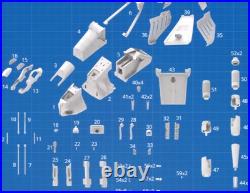 Star Wars The Clone Wars Laat I Gunship 1/32 Scale Custom 3d Model Kit Over 20