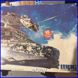 Star Wars The Empire Strikes Back Star Destroyer Model Kit MPC ERTL 1989 SEALED
