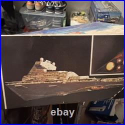 Star Wars The Empire Strikes Back Star Destroyer Model Kit MPC ERTL 1989 SEALED