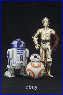 Star Wars The Force Awakens C-3PO & R2-D2 with BB-8 Model Kit Kotobukiya ARTFX+