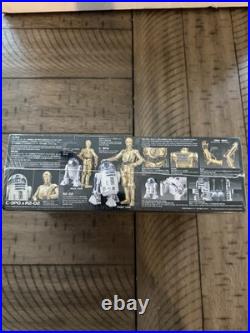 Star Wars The Last Jedi C3PO & R2-D2 Bandai Model Kit Sealed New in Box