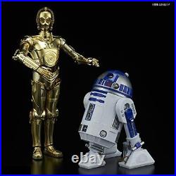 Star Wars The Last Jedi C-3PO R2-D2 1/12 Scale Plastic Model Kit Japan Bandai