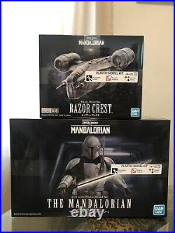 Star Wars The Mandalorian Beskar Armor 1/12 Plastic Model Kit & Razor Crest