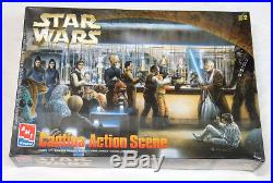 Star Wars Trilogy AMT Model Kit Lot of 3 Jabbas Palace Hoth Battle & Cantina