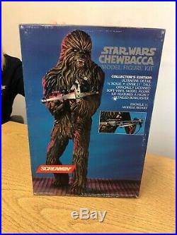 Star Wars Vintage Chewbacca Model Kit Toy Figure Screamin' Collectible 1/4