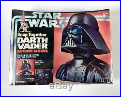 Star Wars Vintage MPC 1978 Snap-Together Darth Vader Action Model Sealed MISB