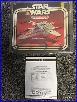 Star Wars X-Wing Fighter MIB 1978 AFA GRADED! Parts Sealed In Baggies