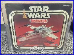Star Wars X-Wing Fighter MIB 1978 AFA GRADED! Parts Sealed In Baggies