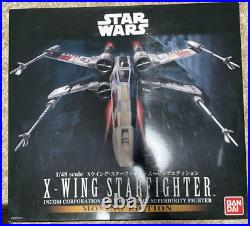 Star Wars X-Wing Starfighter Moving Edition 1/48 Bandai Model Kit Used From JPN