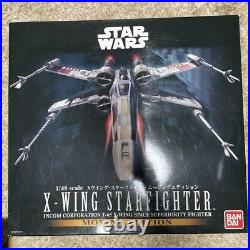 Star Wars X-Wing Starfighter Moving Edition 1/48 Bandai Model Kit Used From JPN