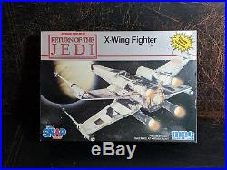 Star Wars X-wing Fighter Scale Model Kit Return of the Jedi MPC 8932 ERTL RARE