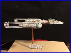 Star Wars Y-Wing Model Fine Molds 1/72 Scale FULLY BUILT & PAINTED