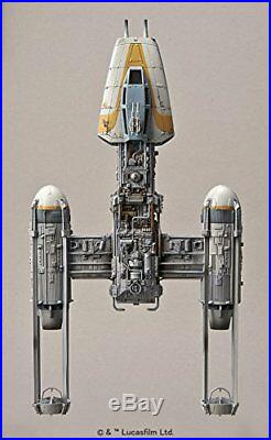 Star Wars Y-Wing Starfighter 172 Bandai Plastic model kit