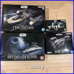 Star Wars Y-Wing Starfighter Death Star Destoryer Razor AT-M6 SET Model Kit