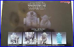 Star Wars Yoda & R2-D2 Dagobah 1/10 Scale Pre-painted Model Kit Artfx Kotobukiya