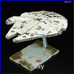 Star Wars / the last of the Jedi Millennium Falcon 1/144 scale plastic model