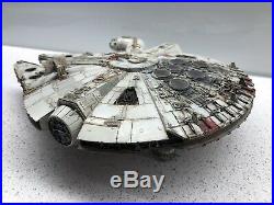 Star wars bandai model kit built professionally