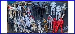 Star wars black series lot trooper Customs. Bandai Model Kit