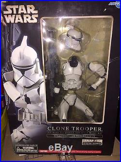 Star wars clone Trooper 1/7 Scale Kotobukiya Soft Vinyl model Kit