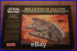 Star wars fine molds millennium falcon model 1/72 plus 3d print parts