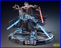 Starkiller and Galen Marek Diorama/3D Printed/Unpainted/Unassembled/Star Wars