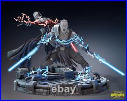Starkiller and Galen Marek Diorama/3D Printed/Unpainted/Unassembled/Star Wars
