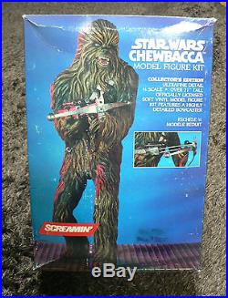 Starwars Chewbacca 1/4 Soft Vinyl Model Kit Screamin USA