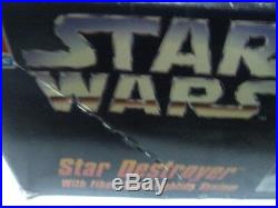 Starwars Star Wars Big Model Kit Star Destroyer Fiber Optic Rare & Exclusive