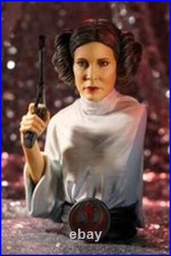 The Rebel Princess Star Wars Princess Leia Unpainted Bust Model Kit