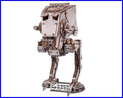 UGears Star WarsT AT-ST WalkerT Mechanical 3D Wooden Model Kit UGMUTG0185