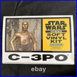 Unassembled Kaiyodo 1/6 Soft Vinyl Kit C-3PO