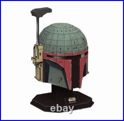 University Games Star Wars The Mandalorian Boba Fett's Helmet Model Kit, Burgun