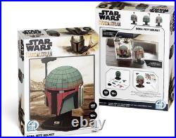 University Games Star Wars The Mandalorian Boba Fett's Helmet Model Kit, Burgun