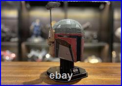 University Games Star Wars The Mandalorian Boba Fett's Helmet Model Kit, Burgun