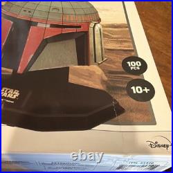 University Games Star Wars The Mandalorian Boba Fett's Helmet Model Kit, Burgun