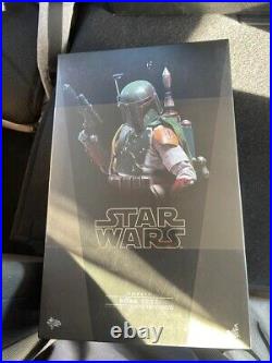 Used Hot Toys MMS313 Star Wars Boba Fett Deluxe Limited 1/6 Collectible Figure