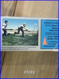 VTG 1977 Estes Star Wars Proton Torpedo Darth Vader Flying Model Kit 1420 NEW