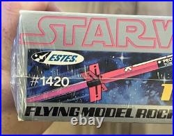 VTG 1977 Estes Star Wars Proton Torpedo Darth Vader Flying Model Kit 1420 NEW