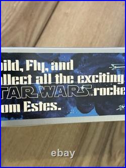 VTG 1977 Estes Star Wars Proton Torpedo Darth Vader Flying Model Kit 1420 NEW