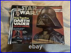 Vintage 1978 STAR WARS Darth Vader Snap-Together Model Kit