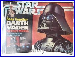 Vintage 1978 STAR WARS Darth Vader Snap-Together Model Kit, Factory Sealed MIB