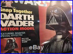 Vintage 1978 STAR WARS Darth Vader Snap-Together Model Kit, Factory Sealed MIB