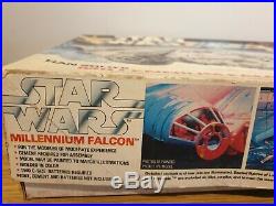 Vintage 1979 Star Wars Millennium Falcon Illuminated MPC Model Kit Boxed