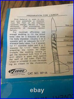 Vintage Estes Firing Line Model Rocket Launch System Kit # 0702-595 Looks Unused