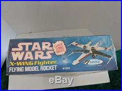Vintage Estes Star Wars Maxi-Brute X-Wing Fighter Flying model rocket kit new in